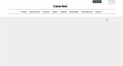 Desktop Screenshot of cane-line.se